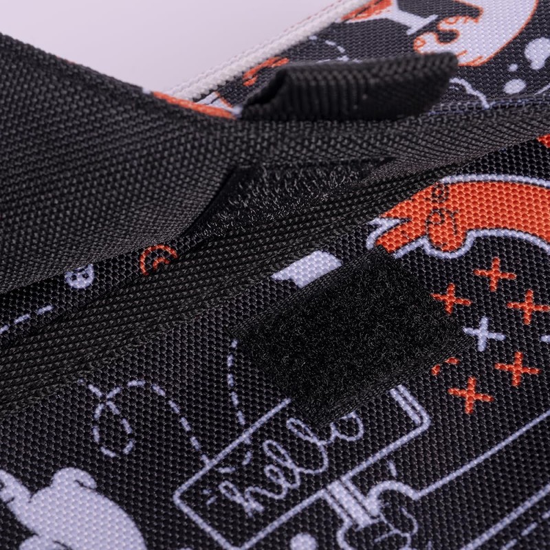 MILAN® Fingers Special Series 4 Zip Pencil Case with Flap