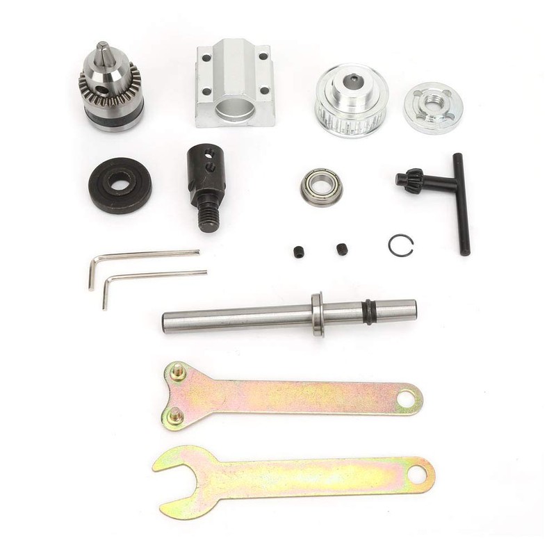 Drill Spindle Assembly Unpowered B10 Drill Chuck DIY Woodworking Cutting