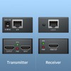 HDMI Extender, HDMI Over Ethernet Extender Over Cat5E/6/Cat7 Cable up