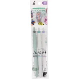 PILOT Gel BP Juice Plus 3-Color Set Ballpoint Pen 0.4mm Black Mint Lavender LJL143CC