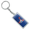GRAPHICS & MORE Rectangle SpongeBob Mr. Krabs Pose Keychain in