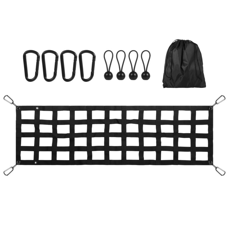 Tailgate Net for Full Size Truck, Heavy Duty Cargo Net