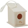 8 DECORATIVE BIRD HOUSE HANGING WOODEN BIRD HOUSE Craft Decorating