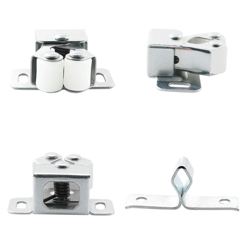 ZZHXSM 4pcs Cupboard Door Bead Roller Catch Spring Clip Buckle