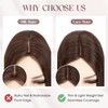 MY-LADY Hair Topper for Women Human Hair for Thinning Hair
