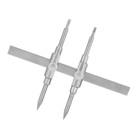 Tbest Lens Spanner, Lens Key, Dual Tip Camera Lens Repair Wrench Maintenance Camera Lens Repair Key Opening Tool Set Lens Kit Disassembling 10-130 mm Lens