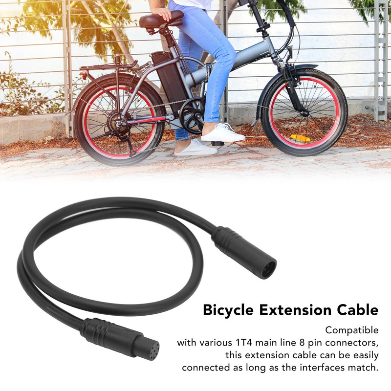 Electric Bike Extension Cable Male To Female 1T4 Main Line