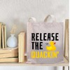 PLITI Rubber Duck Tote Bag Duck Lover Gift Release The