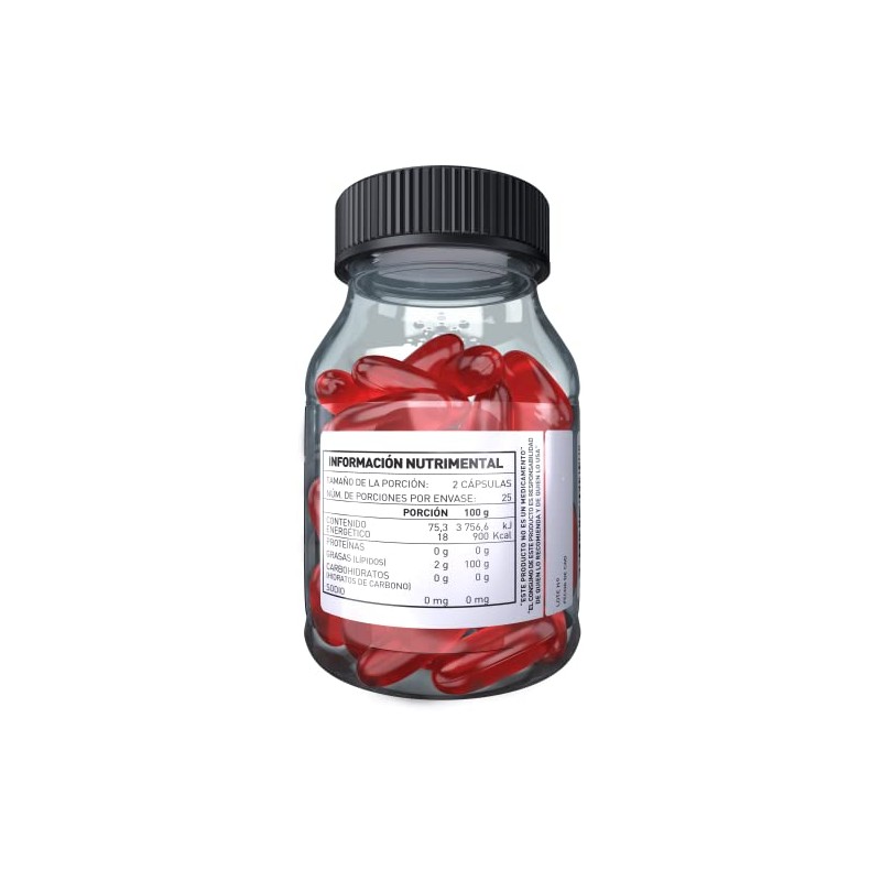 Essential Nutrition Tres Omegas 3-6-9 50 cápsulas de 1000 mg