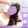 Antifaz de Gel para Cara Frío/Caliente con Respaldo de Felpa