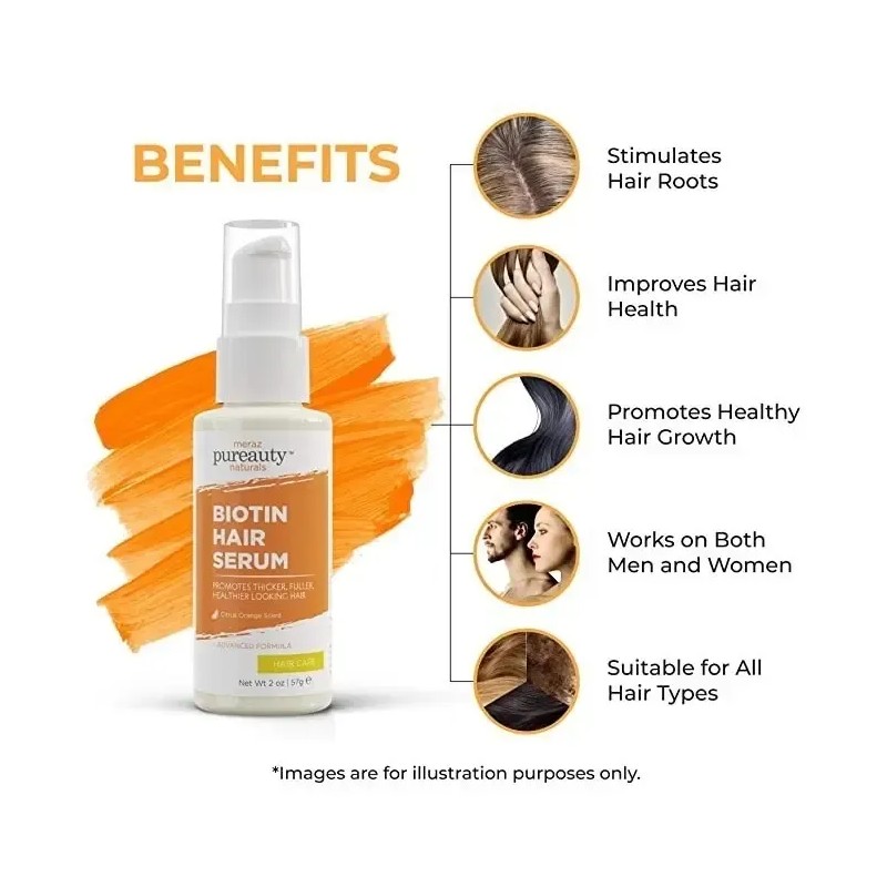 Suero Para Crecimiento Del Cabello Esencia Naranja Pureauty