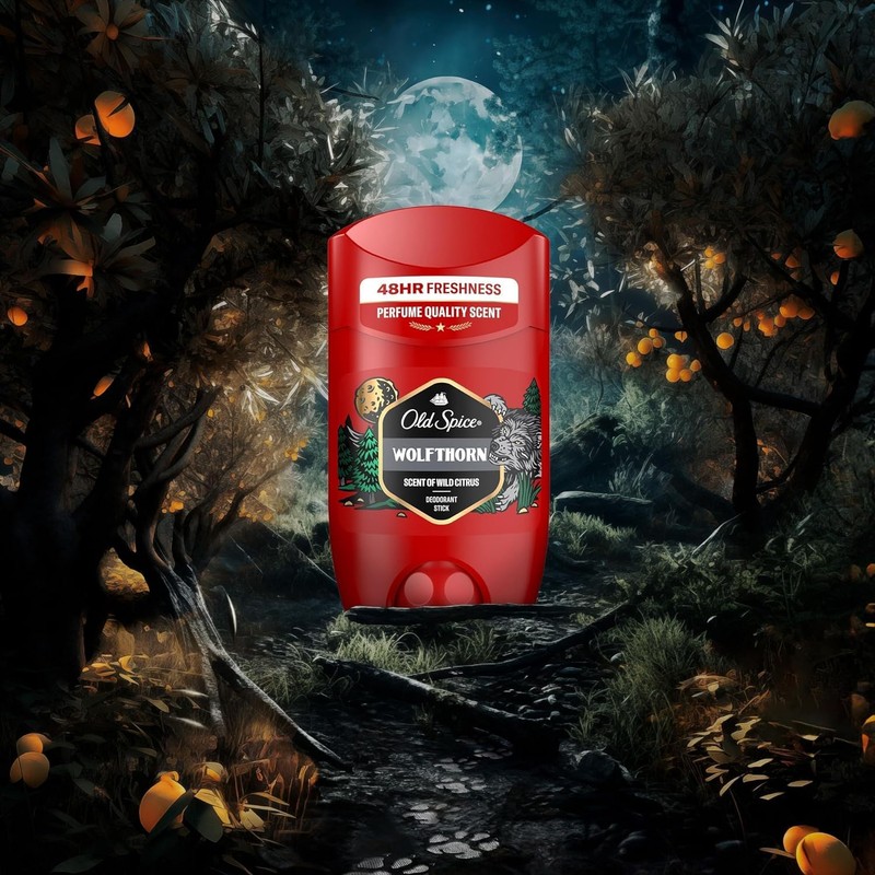 Old Spice Wolfthorn Deo Stick für Männer, 6x 50ml, 48H
