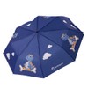 Beckspon Foldable Umbrella for Kids with LED Flashlight, Foldable Dinosaur