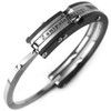 Zanipolo Tartzini Men's Silver Gold Bracelet, Hand Cuff, Handcuff, Surgical