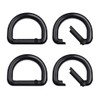 HappyHome D-ring 1.0 inch (25 mm) Set of 4 Spring