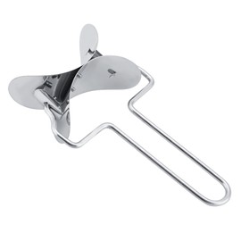 MOUMOUTEN Dumpling Wrapper Dough Cutter, Stainless Steel Pastry Rolling Cutter, DIY Circle Dough Blade Ravioli Dumpling Maker, 3in Pie Making Tools for Home Kitchen