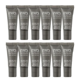 Nipple Balm, Long-Lasting Hydration, Helps to Soothe, Protect Dry Skin & Chapped Lips, Lightweight, Smooth Texture, 10-in-1 Multitasker, Portable, Easy to Use, Ideal for Skin Types (Pack of 12)