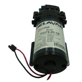 Delavan 7822FS-201-SB Flex Diaphragm Pump 12V, 60 PSI, 2.2 GPM, Demand Pump with 3/4" QA Ports