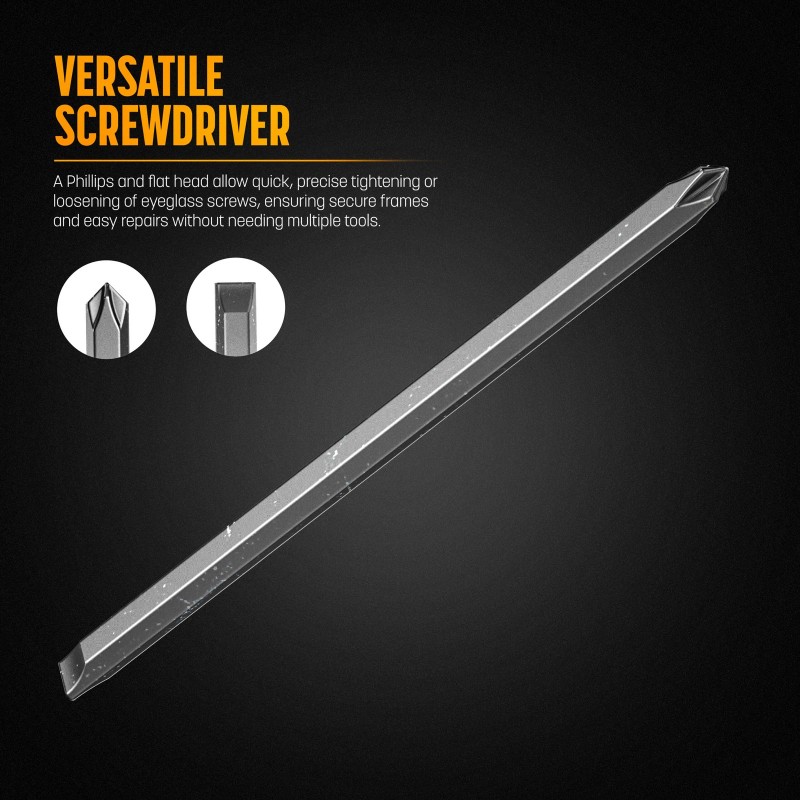 Galvanox Double-Ended Eyeglass Bits for Leatherman Charge+/Wave+ (4-Pack)