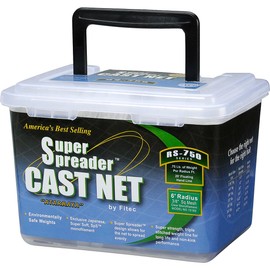FITEC 10160 RS750 Super Spreader, 6' Radius, 3/8" mesh, 3/4 Lb WTS