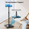PERLESMITH Universal Speaker Stands for Surround Sound -Height Adjustable Extend