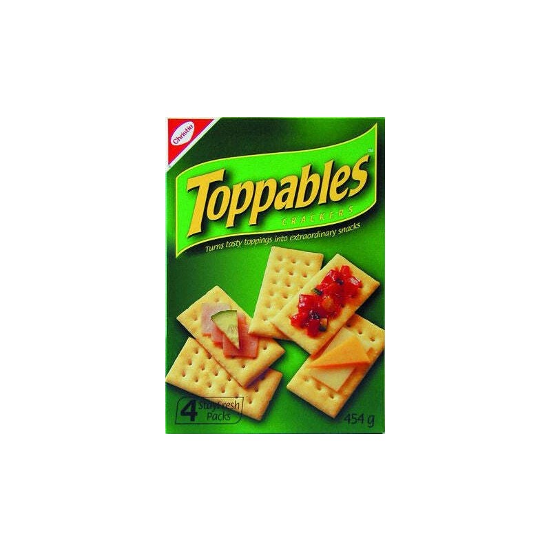 Christie Toppables Crackers 454g/16oz Box, {Imported from Canada}
