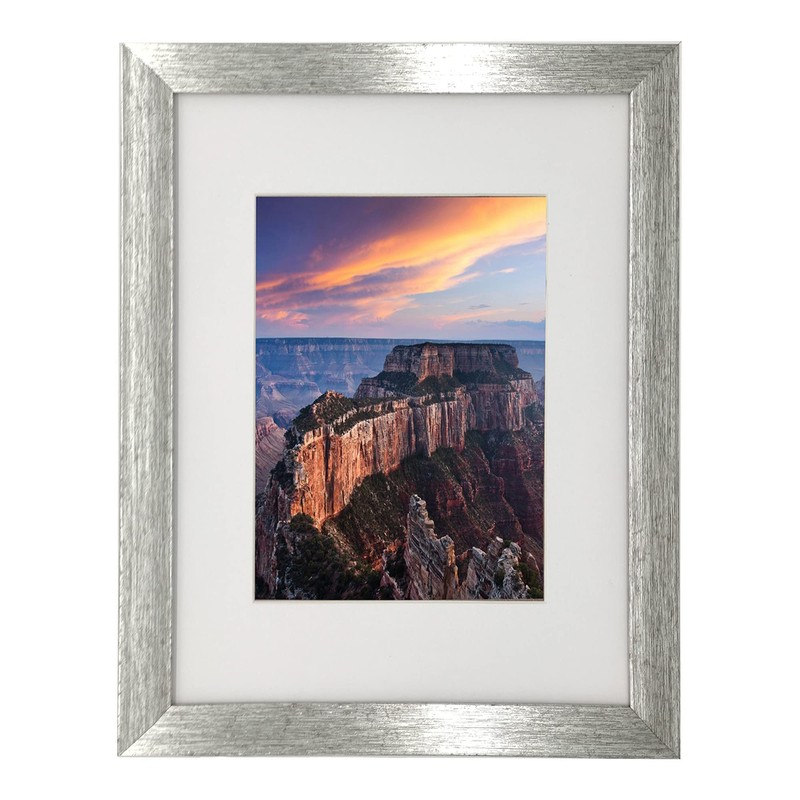 A5 Photo Frame Gallery Picture frame with A6 mat,Freestanding and