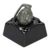 Decorative Keycap Aluminum Alloy Grenade Shape Translucent Mechanical Keyboard Accessories