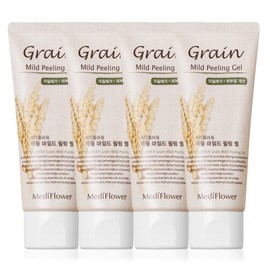 Grain Peeling Gel / Gentle / Facial Exfoliation / Peeling / Cleansing 1+1+1+1 / 곡물 필링젤저자극얼굴각질제거필링클렌징 1+1+1+1