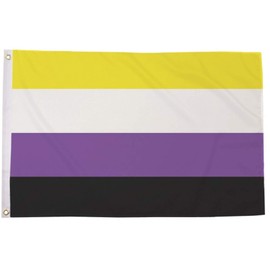 Non-Binary Flag (5 x 3 ft)