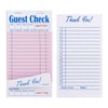 Methdic Guest Checks Pink Server Note Pads 1000 Orders Waitress