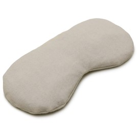 Organic Eye Pillow Eyebright & Linseed (Cotton Flannel, Extra Soft) for Relaxation, Cooling, Warming or Yoga