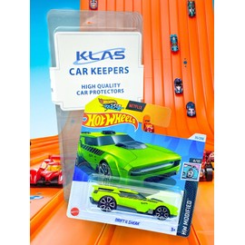 Hot Wheels Drift'n Break (Green & Black) 4/10 HW Modified - 2024-35/250 (Short Card) - COMES IN A GENUINE KLAS CAR KEEPER PROTECTOR CASE - HTD15