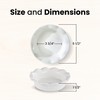 Aunt Shannon's Kitchen White Ceramic Mini Pie Pans - Set