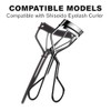 80Pack Fit for Shiseido Eyelash Curler Refill Pads,High Elasticity Silicone