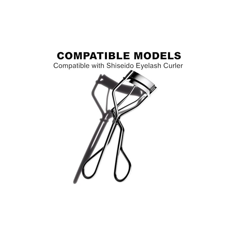 80Pack Fit for Shiseido Eyelash Curler Refill Pads,High Elasticity Silicone