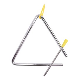 TRIXES Musical Triangle Steel School Children Percussion Instrument with Beater