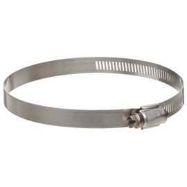 Ideal-Tridon 63 Series High-Nickel Stainless Steel Worm Gear Hose Clamp, General Purpose, 28 SAE Size, Fits 1-1/4 - 1-5/8" Hose ID, 32 mm - 57 mm Hose OD Range (Pack of 10)