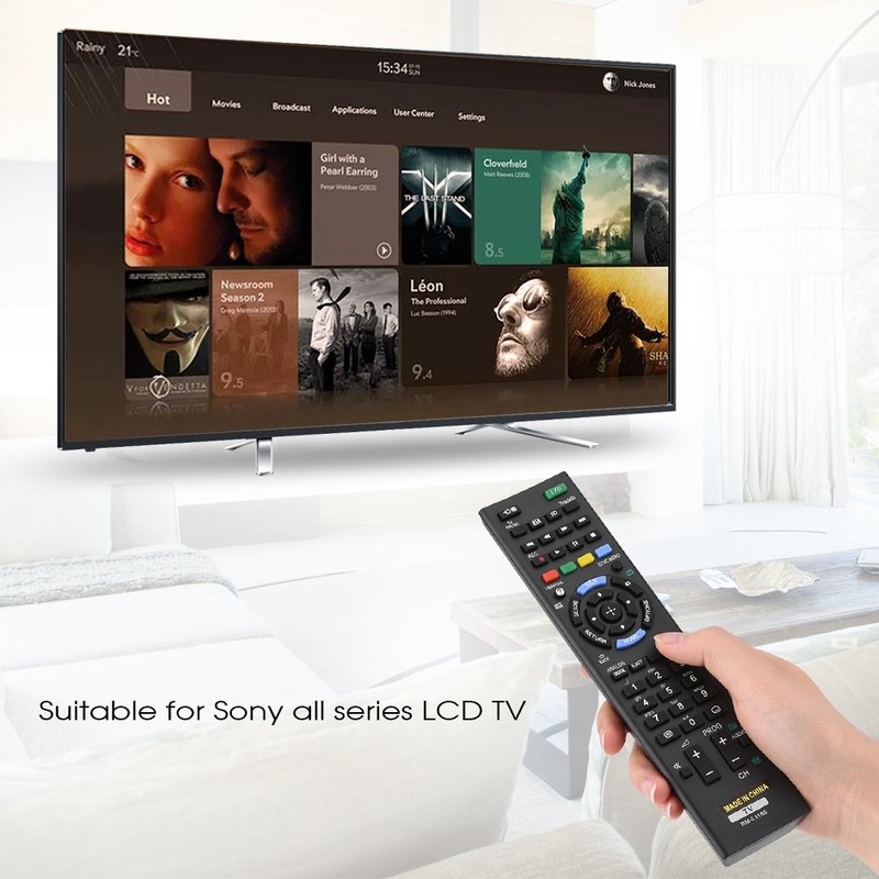 RM L1165 Universal Remote Control Replacement for Sony All Series