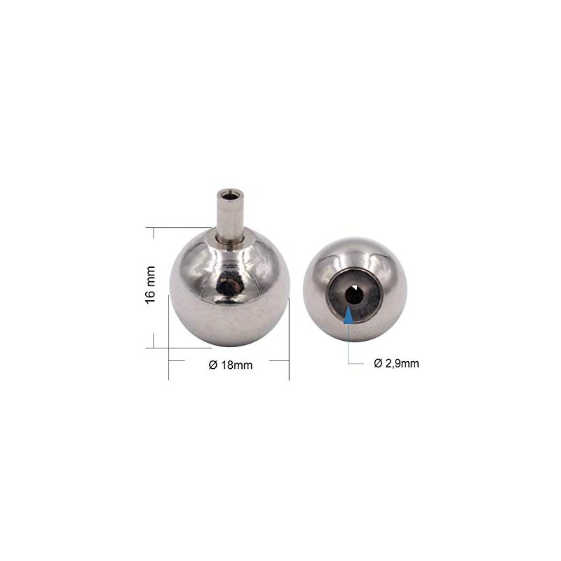 Wire Rope Holder / Gripper 15, Ball Diameter 18 mm,