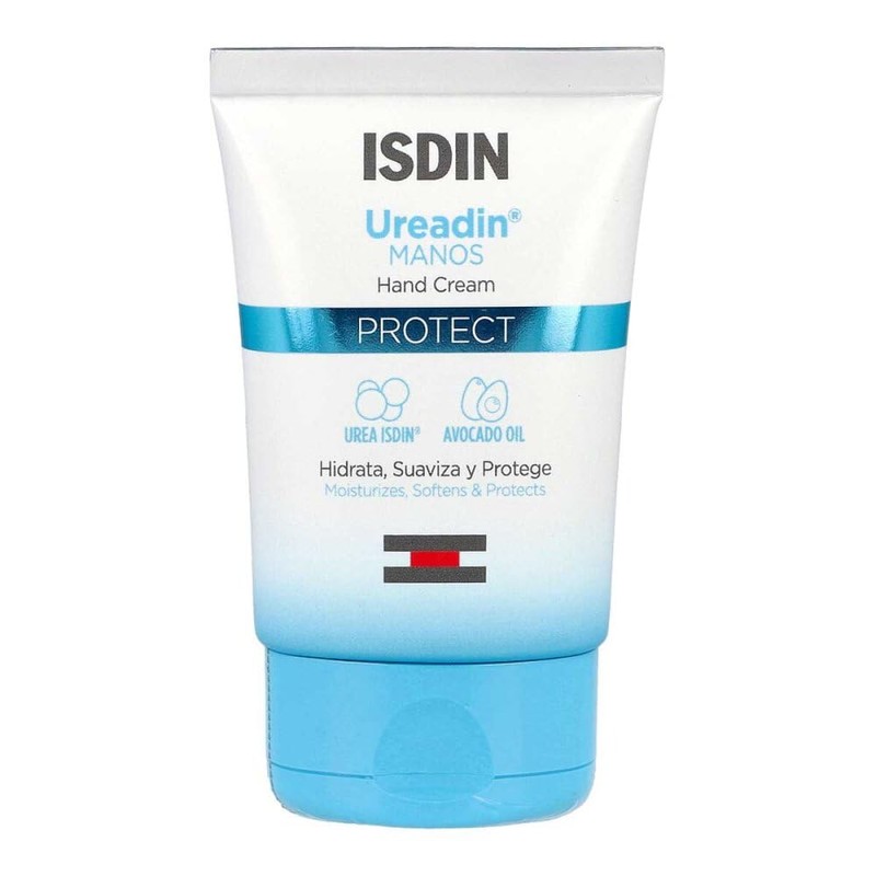 ISDIN Ureadin Protect Hand Cream (50 ml) | Quick-Absorbing, Moisturising