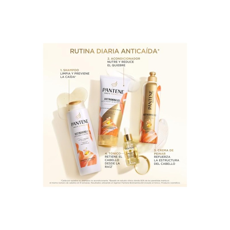 Pantene Crema para peinar Fortalecedora Biotinamina B3 300 ml