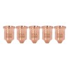 5 Pcs 220990 Nozzle Tip Brass Plasma Cutting Torch Nozzle