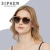 SIPHEW Women's Polarised Fashionable Lightweight Sunglasses with UV400 Protection Sunglasses