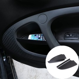 METYOUCAR for Benz Smart 453 fortwo 2015-2020 ABS Plastic Car Interior Door Handle Storage Box Container Glove Auto Organizer(Not Fit Forfour)