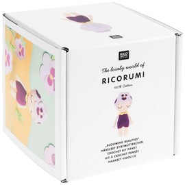 Rico Design Blooming Beauties Flower Girl Pansy Crochet Kit