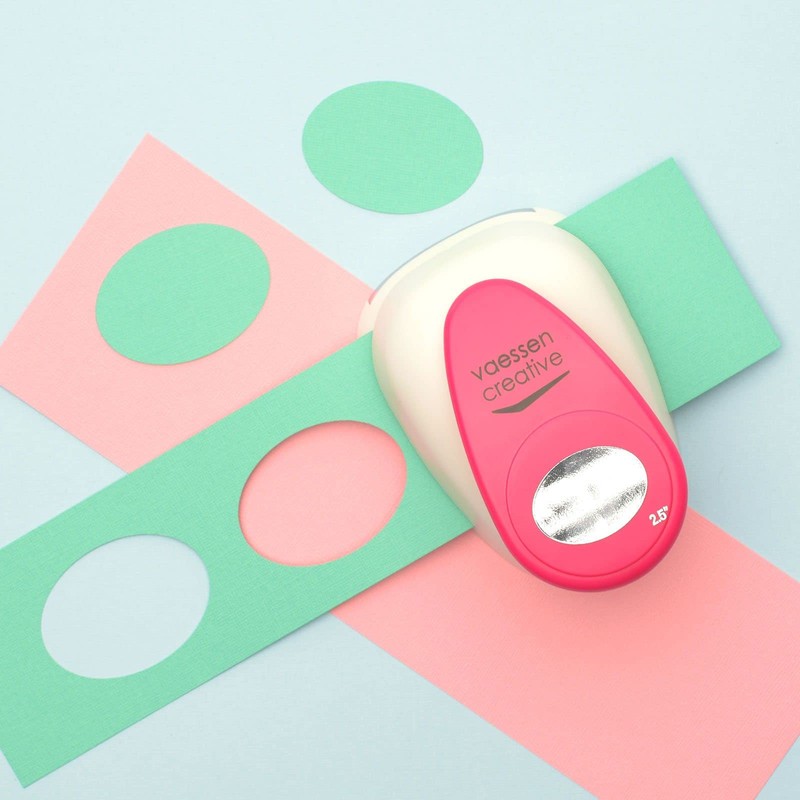 Vaessen Creative Craft Paper Punch - Oval - 4,6 x