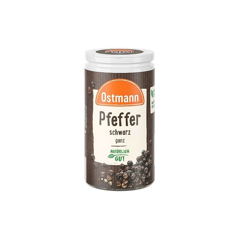Ostmann Spices - Pepper Black Whole | 40 g in