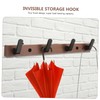 OUNONA Coat Rack for Wall Hook Coat Wall Mounted Coat