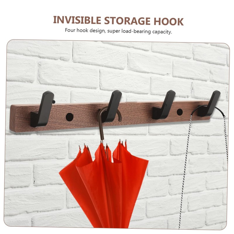 OUNONA Coat Rack for Wall Hook Coat Wall Mounted Coat